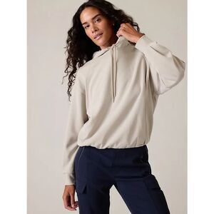 Athleta Seasoft Bubble Hem Hoodie In Abalobe Size L